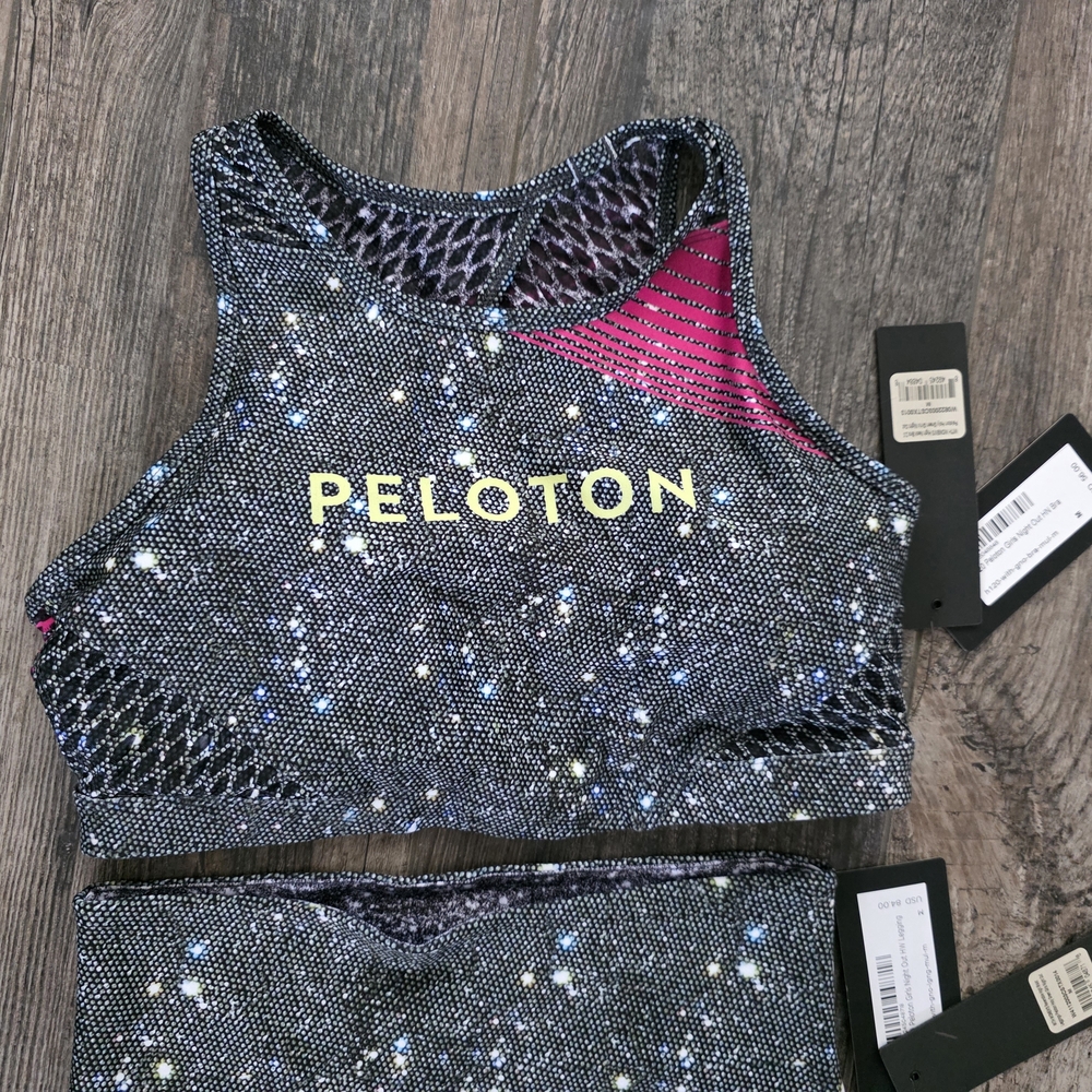 Peloton Girls Night Out Leggings and Sports Bra